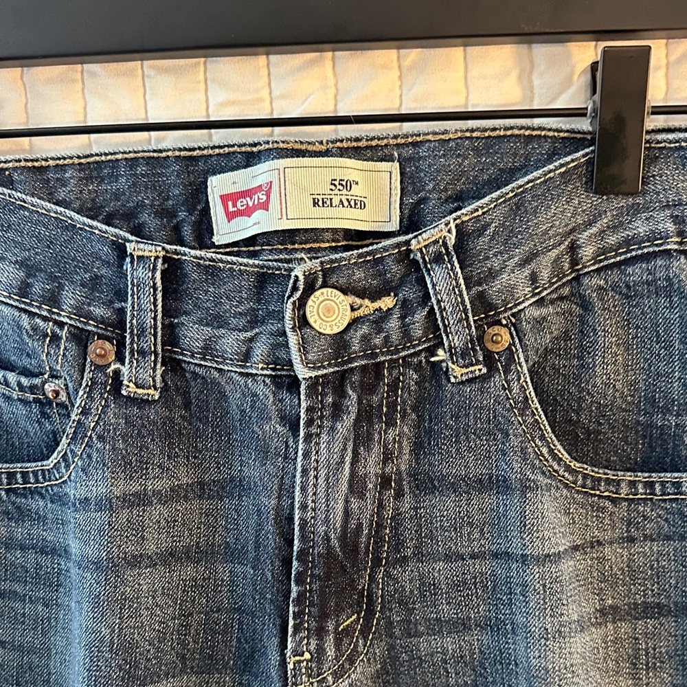 Levi's Relaxed Fit Denim Jeans - Dark Blue